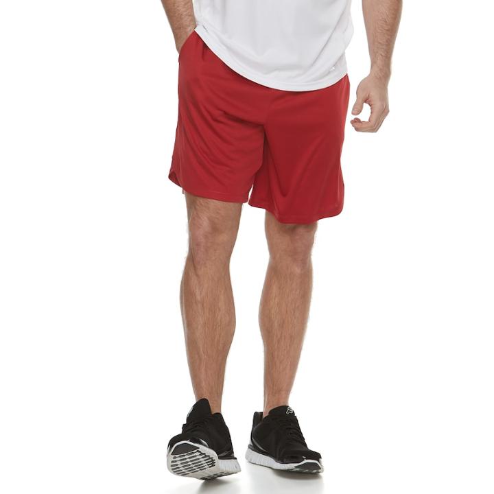 Men's Fila Focused Training Shorts, Size: Xxl, Dark Red