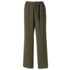 Women's Studio 253 Crepe Palazzo Pants, Size: Large, Med Green