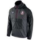 Men's Nike Florida State Seminoles Anorak Pullover Jacket, Size: Medium, Grey (charcoal)