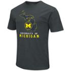 Men's Michigan Wolverines State Tee, Size: Medium, Dark Blue