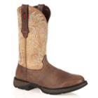 Durango Rebel Men's 11-in. Steel-toe Western Boots, Size: Medium (11), Brown