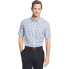 Big & Tall Van Heusen Flex Stretch Short Sleeve Button-down Shirt, Men's, Size: Xxl Tall, Blue Other