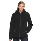 Women's Braetan Hooded Quilted Jacket, Size: Large, Black