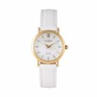 Peugeot Women's Classic Leather Watch - 3055wt, Size: Small, White