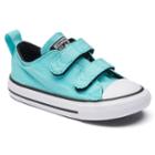 Toddler Girls' Converse Chuck Taylor All Star 2v Sneakers, Size: 5 T, Turquoise/blue (turq/aqua)