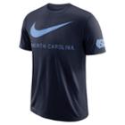 Men's Nike North Carolina Tar Heels Dna Tee, Size: Small, Blue (navy)
