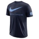 Men's Nike North Carolina Tar Heels Dna Tee, Size: Small, Blue (navy)