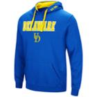 Men's Delaware Blue Hens Pullover Fleece Hoodie, Size: Large, Dark Blue