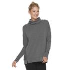 Women's Tek Gear&reg; Forward Seam Turtle Neck Top, Size: Xl, Black
