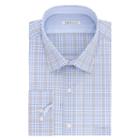 Men's Van Heusen Air Regular-fit Stretch Dress Shirt, Size: 17.5 36/37, Blue Other