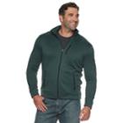 Big & Tall Sonoma Goods For Life&trade; Modern-fit Supersoft Sweater Fleece Full-zip Jacket, Men's, Size: Xxl Tall, Dark Green