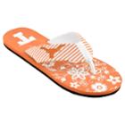 Women's Texas Longhorns Floral Flip Flop Sandals, Size: Small, Multi