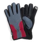 Women's Muk Luks Stretch Tech Gloves, Size: L-xl, Grey