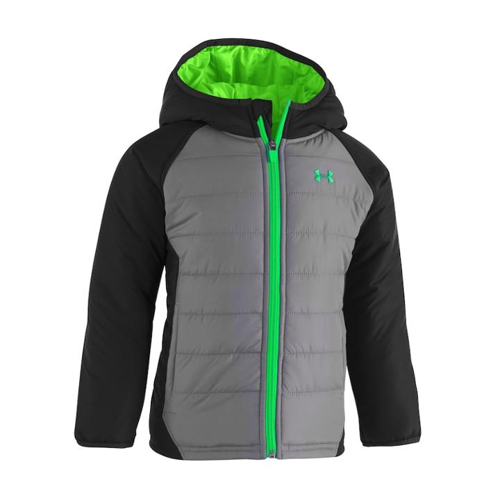 Boys 4-7 Under Armour Werewolf Puffer Midweight Jacket, Size: 6, Oxford