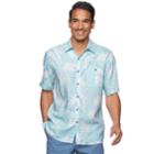 Men's Batik Bay Classic-fit Tropical Soft Touch Pocket Button-down Shirt, Size: Small, Turquoise/blue (turq/aqua)