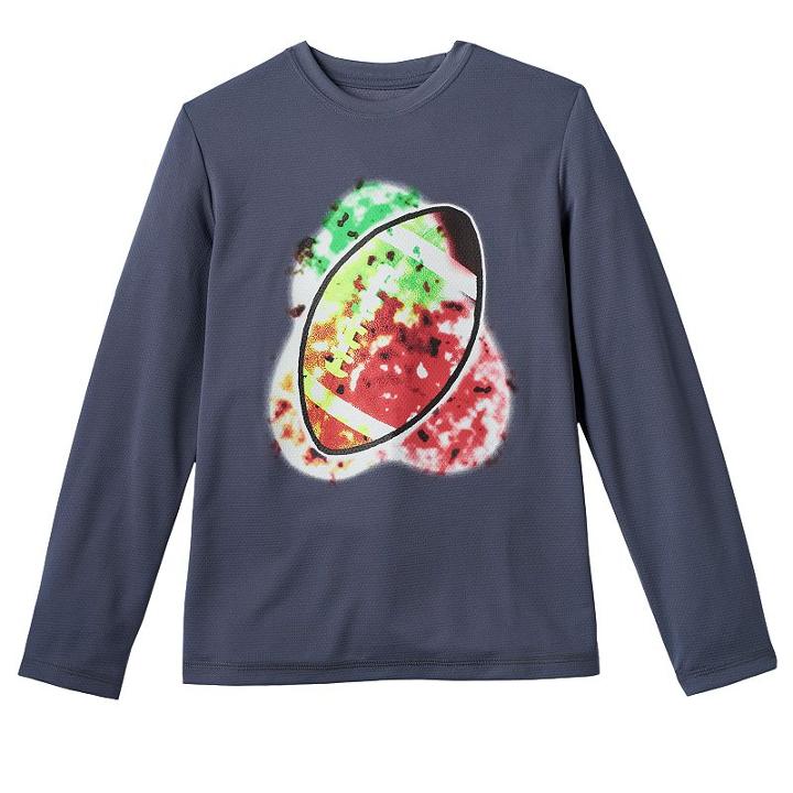 Boys 8-20 Tek Gear&reg; Thermal Tee, Boy's, Size: Xl(18/20), Grey