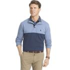 Men's Izod Colorblock Fleece Polo, Size: Xl, Blue Other