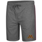 Men's Colosseum Minnesota Golden Gophers Sledge Ii Terry Shorts, Size: Xl, Grey (charcoal)
