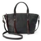 Ili Leather Convertible Crossbody Bag, Women's, Black