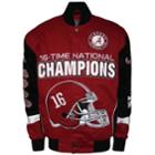 Men's Franchise Club Alabama Crimson Tide Commemorative Twill Jacket, Size: Xl, Red