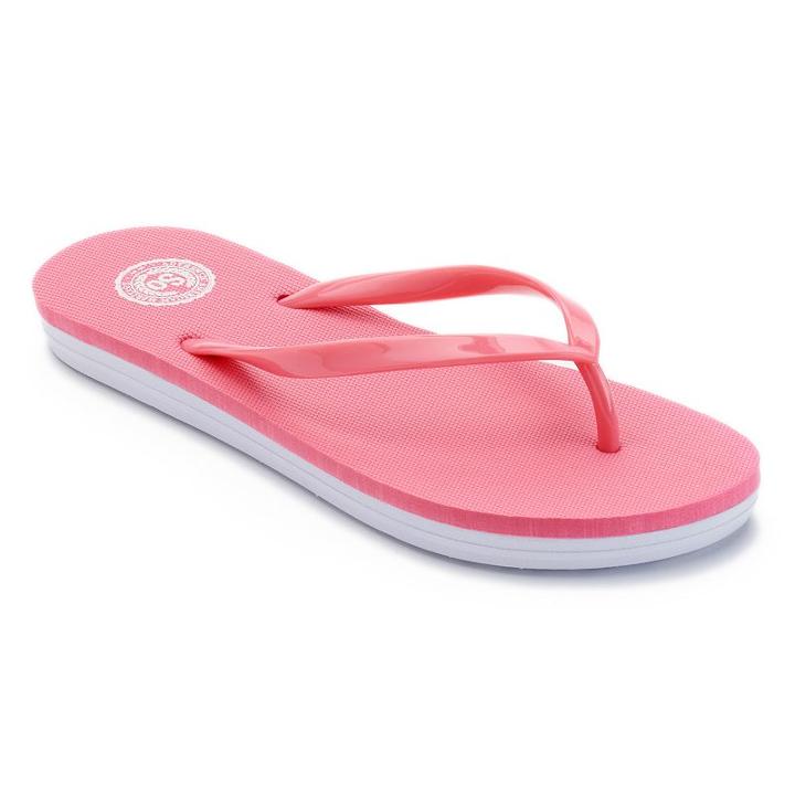 So&reg; Women's Flip-flops, Size: Large, Pink
