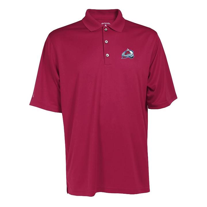 Men's Colorado Avalanche Exceed Performance Polo, Size: Medium, Red