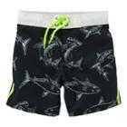 Boys 4-8 Oshkosh B'gosh&reg; Shark Swim Trunks, Size: 6, Print