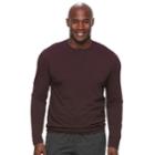 Big & Tall Apt. 9&reg; Premier Flex Classic-fit Stretch Crewneck Tee, Men's, Size: 2xb, Purple