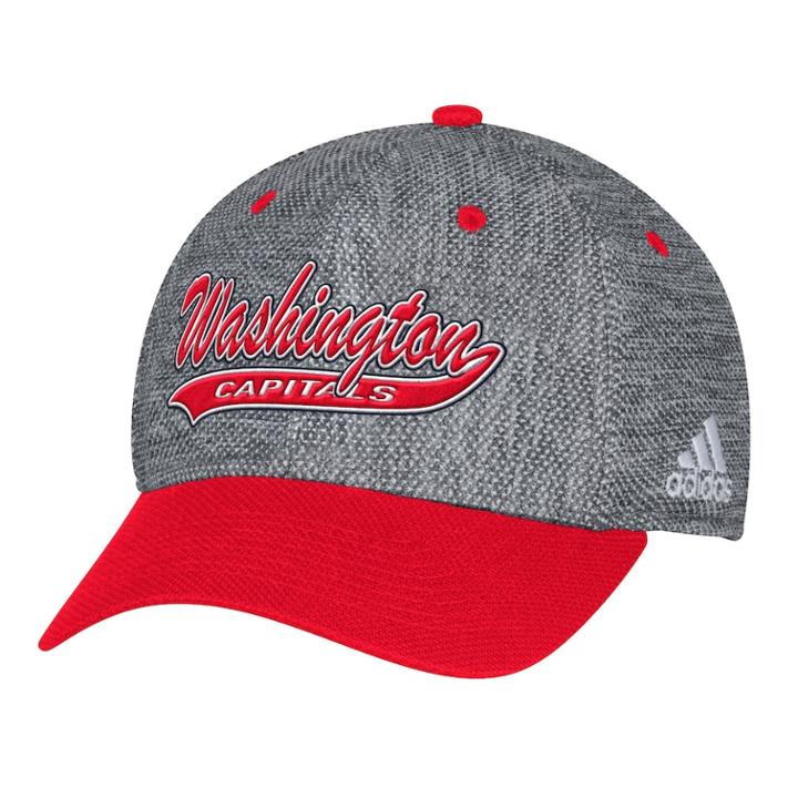 Adult Adidas Washington Capitals Structured Flex-fit Cap, Men's, Size: S/m, Gray