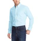 Big & Tall Chaps Easy Care Stretch Plaid Shirt, Men's, Size: L Tall, Blue