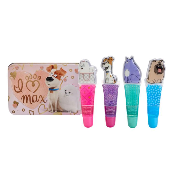 Girls 4-16 Dreamworks The Secret Life Of Pets 4-pk. Lip Gloss & Tin Set, Multicolor