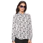 Women's Elle&trade; Chiffon Blouse, Size: Xxl, Oxford