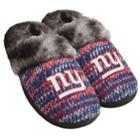 Women's Forever Collectibles New York Giants Peak Slide Slippers, Size: Medium, Multicolor