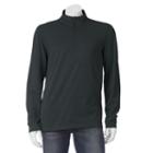 Men's Free Country Birdseye Heathered Quarter-zip Pullover, Size: Xl, Black