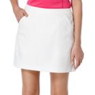Women's Grand Slam Performance White Vented Golf Skort, Size: 16