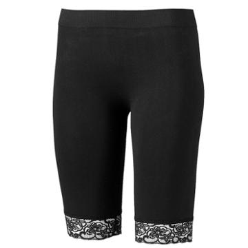 One Step Up Lace Biker Shorts - Juniors, Kids Unisex, Size: L-xl, Black