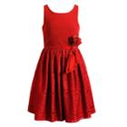 Girls 7-16 Emily West Lace Dress, Size: 8, Red