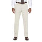Big & Tall Croft & Barrow&reg; Relaxed-fit Easy-care Stretch Flat-front Pants, Men's, Size: 48x30, Med Beige