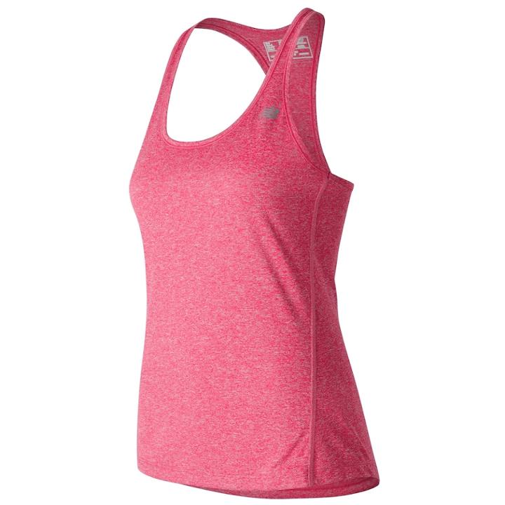 Women's New Balance Racerback Workout Tank, Size: Xl, Yellow