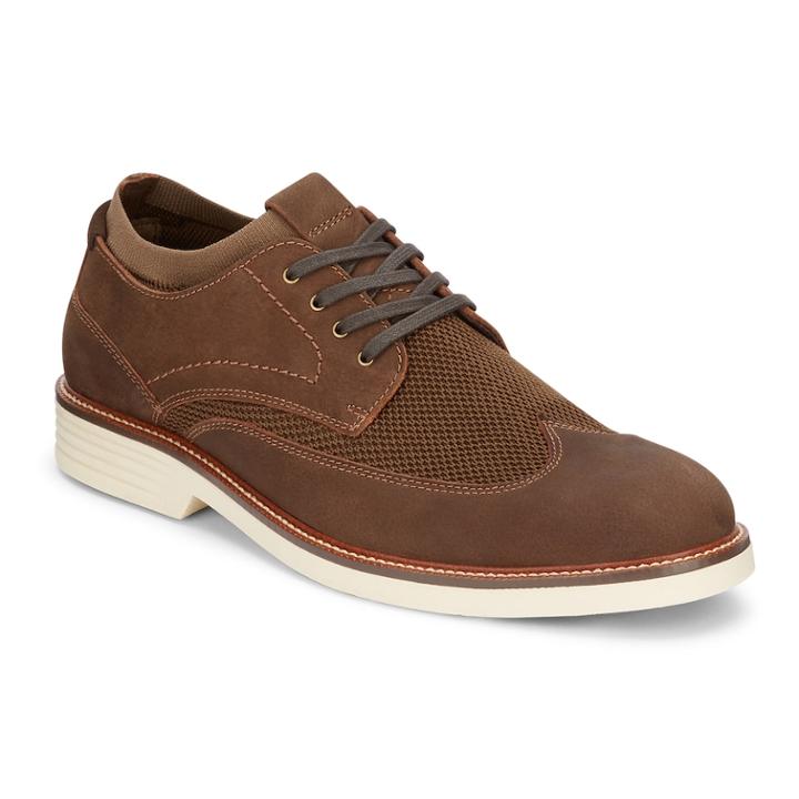 Dockers Paigeland Men's Water Resistant Wingtip Dress Shoes, Size: Medium (10.5), Dark Brown