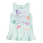 Disney's The Little Mermaid Girls 4-7 Ariel Seas The Day Ruffle Tank By Jumping Beans, Size: 6, Light Blue