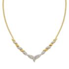 1/4 Carat T.w. Diamond 14k Gold-plated Necklace, Women's, Size: 18, White