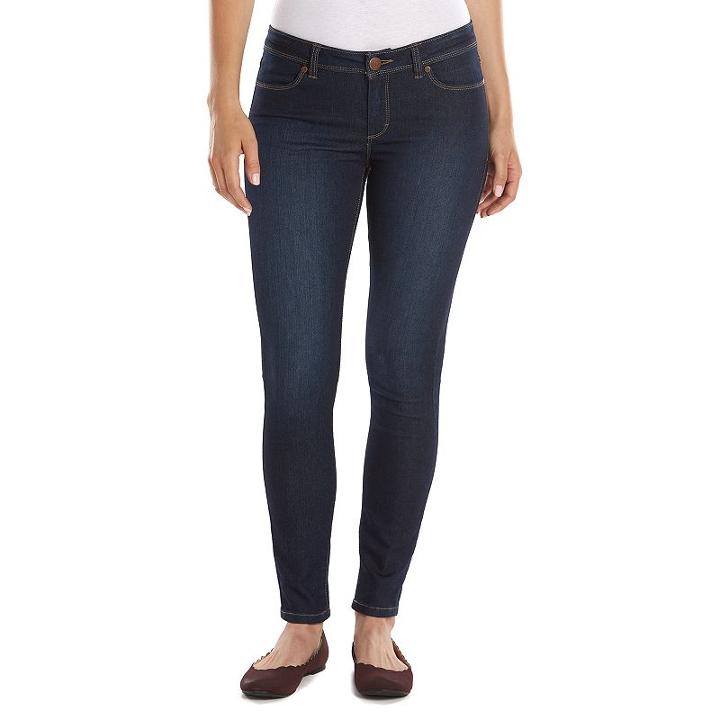 Lc Lauren Conrad Jeggings - Women's, Size: 14, Blue