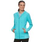 Women's Tek Gear&reg; Dry Tek Long Sleeve Hoodie, Size: Small, Turquoise/blue (turq/aqua)