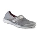 Skechers Microburst Greatness Women's Slip On Flats, Girl's, Size: 8.5, Med Grey
