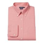 Men's Croft & Barrow&reg; Easy-care True Comfort Slim-fit Stretch Dress Shirt, Size: 18 36/37, Med Orange
