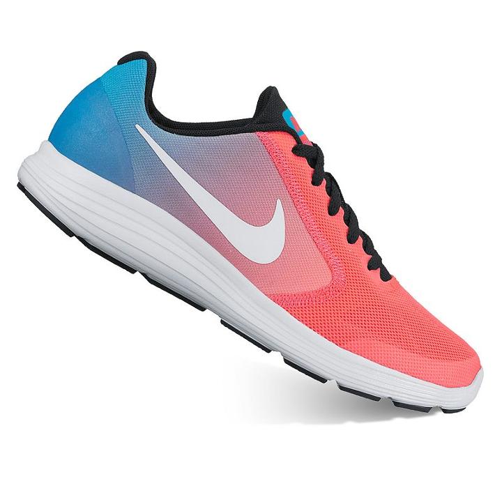Nike Revolution 3 Girls' Running Shoes, Girl's, Size: 4, Dark Blue