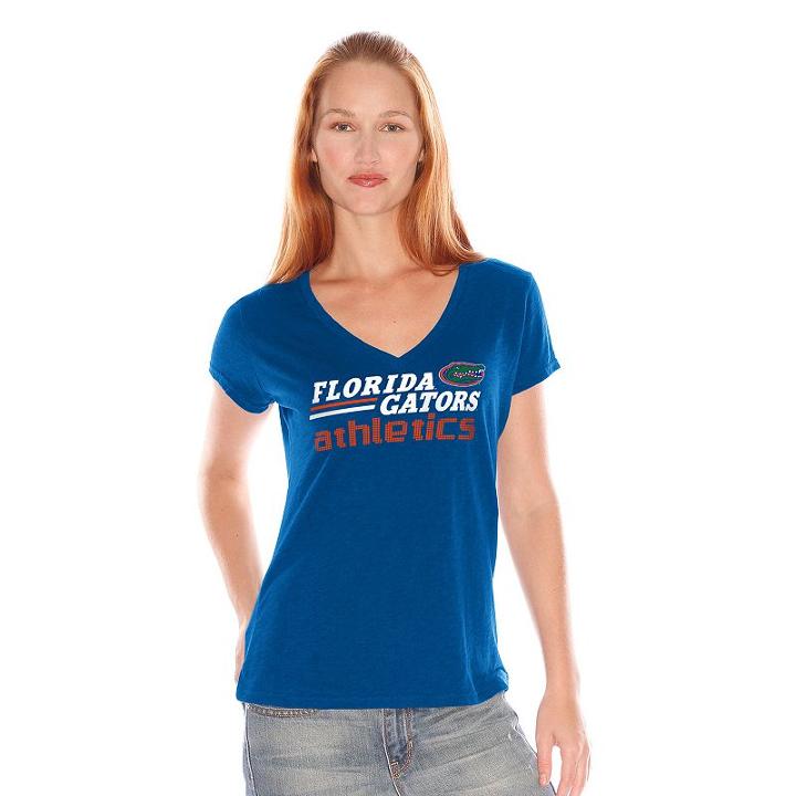 Women's Florida Gators Fair Catch Tee, Size: Small, Blue