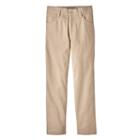 Boys 8-20 Eddie Bauer Flat-front Stretch Pants, Boy's, Size: 8, Beig/green (beig/khaki)