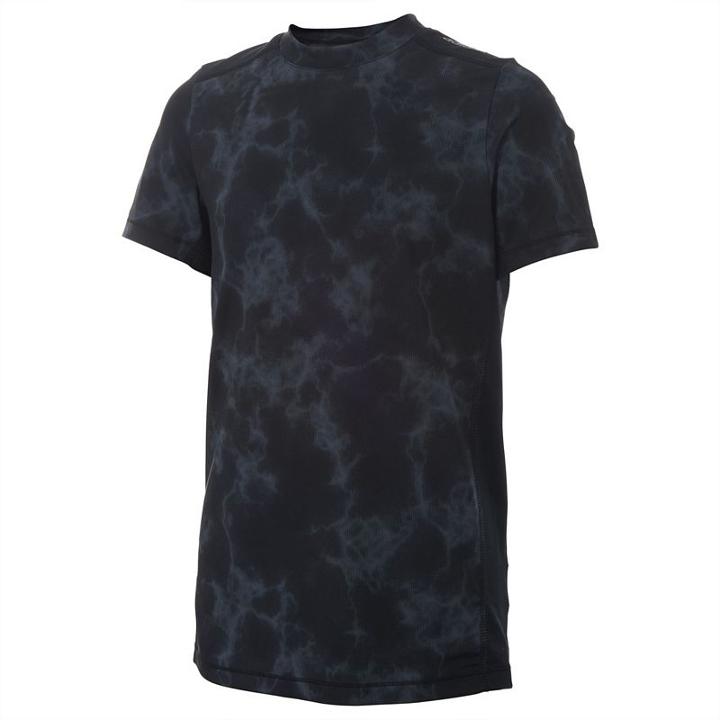 Boys 8-20 Adidas Smoke Screen Climalite Base Layer Tee, Boy's, Size: Large, Black